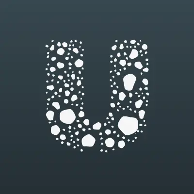 Улыбка, продовольственный магазин, лого-визитка